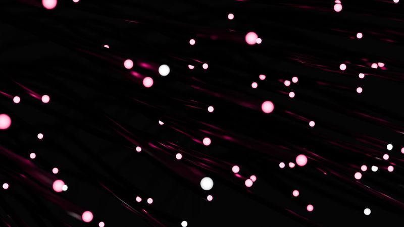 Faisceau de fibres optiques lumineuses